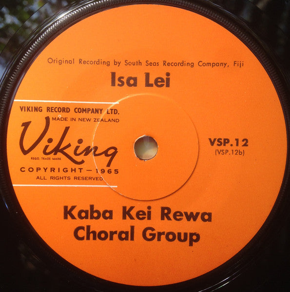 Eremonde and Vonosalele String Band / Kaba Kei Rewa Choral Group : Kisi Mai / Isa Lei (7")