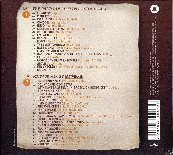 Various : Saint-Germain-des-Prés-Café - The Must-Have Cool Tempo Selection From Paris (2xCD, Comp, P/Mixed, Dig)