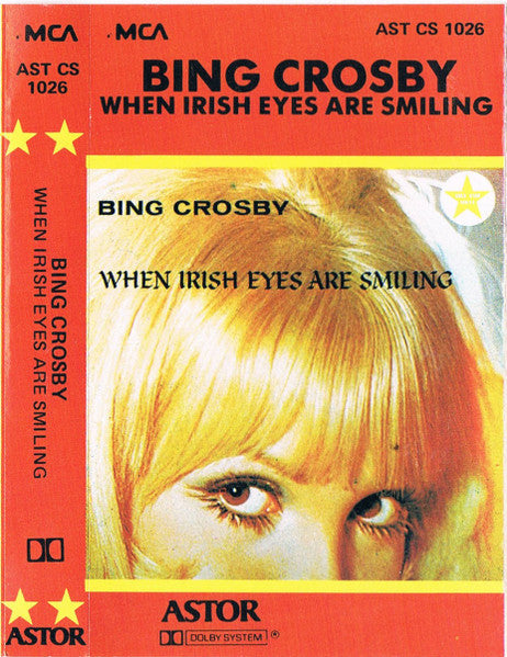 Bing Crosby : When Irish Eyes Are Smiling (Cass, Album, RE)