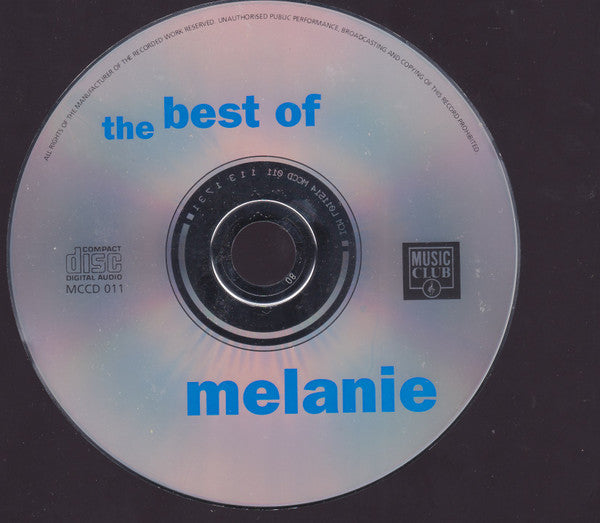 Melanie (2) : The Best Of Melanie (CD, Comp)