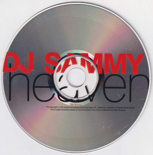 DJ Sammy : Heaven (CD, Album, Enh)