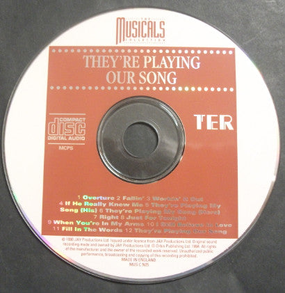 The Original London Cast* Conducted By Grant Hossack : They're Playing Our Song (CD, Album)