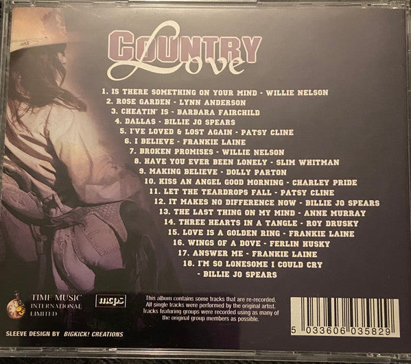 Various : Country Love (CD, Comp)