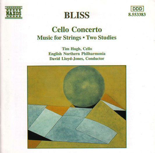 Bliss* - Tim Hugh, English Northern Philharmonia, David Lloyd-Jones : Cello Concerto / Music For Strings / Two Studies (CD, Album)