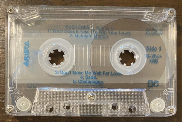 Kenny G (2) : Duotones (Cass, Album, Tra)