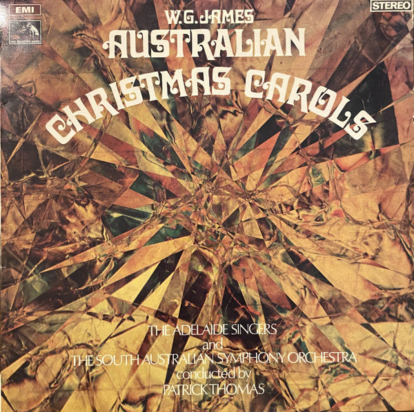 The Adelaide Singers* And The South Australian Symphony Orchestra*, Patrick Thomas (3) : Australian Christmas Carols (LP, Album, Bro)