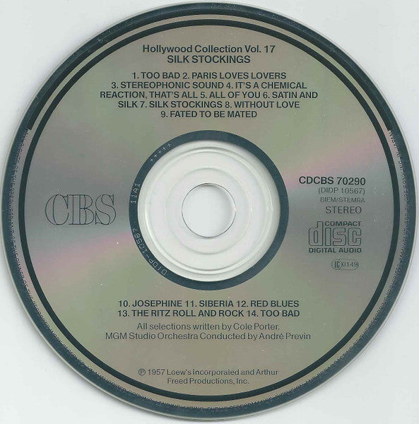 Various : Silk Stockings (CD, Album, RE)
