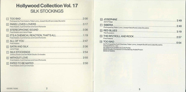 Various : Silk Stockings (CD, Album, RE)
