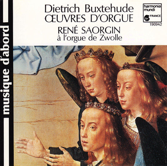 Dieterich Buxtehude - René Saorgin : Œuvres D'Orgue (CD, Album, RE)