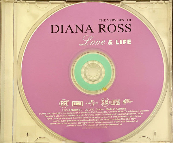Diana Ross : Love & Life - The Very Best Of Diana Ross (CD, Comp)