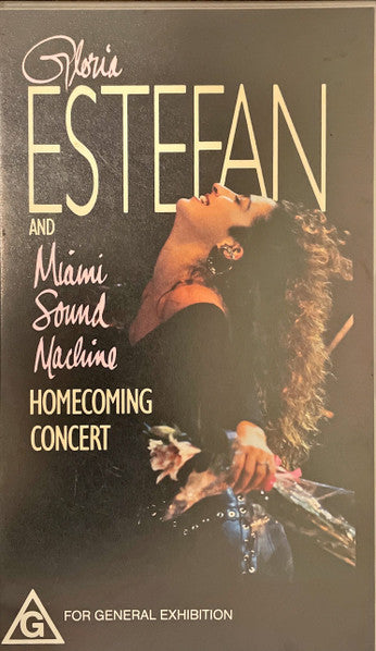 Miami Sound Machine : Homecoming Concert (VHS, PAL, Dol)