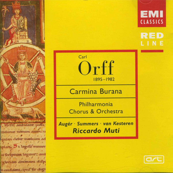Orff*, Philharmonia Chorus & Orchestra*, Augér*, Summers*, Van Kesteren*, Riccardo Muti : Carmina Burana (CD, RE, RM)