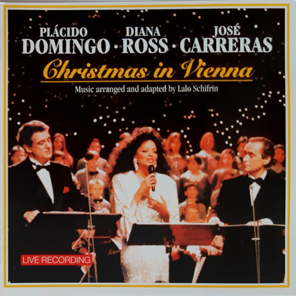 Plácido Domingo* · Diana Ross · José Carreras : Christmas In Vienna (CD, Album, SBM)