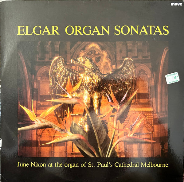 June Nixon : Elgar Organ Sonatas (LP)