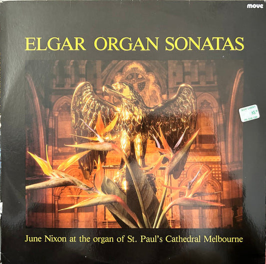 June Nixon : Elgar Organ Sonatas (LP)