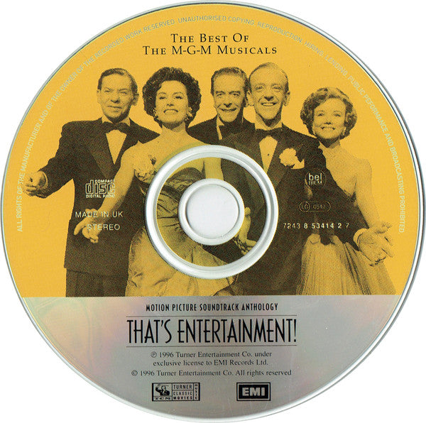 Various : That's Entertainment (The Best Of The M-G-M Musicals) (CD, Comp, RM)