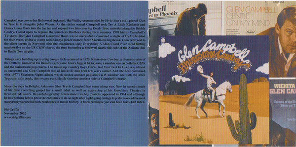 Glen Campbell : Rhinestone Cowboy - The Best Of Glen Campbell (CD, Comp, RE)