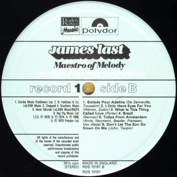 James Last : Maestro Of Melody (8xLP, Comp + Box)