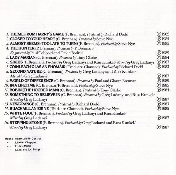 Clannad : Pastpresent (CD, Comp, RE, SME)