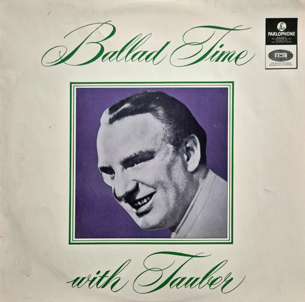 Richard Tauber : Ballad Time - With Tauber (LP, Album, Mono)
