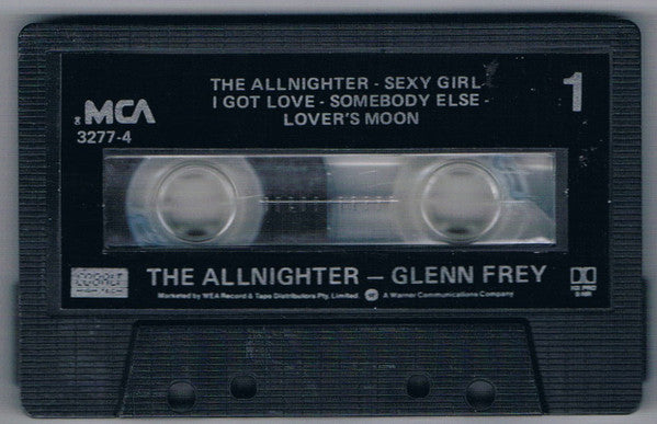 Glenn Frey : The Allnighter (Cass, Album, Cob)