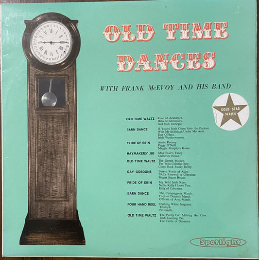 Frank McEvoy And His Band : Old Time Dances (LP)