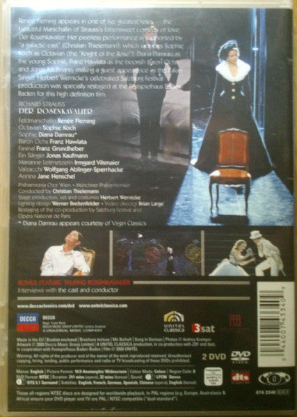 Strauss* - Fleming*, Koch*, Damrau*, Hawlata*, Münchner Philharmoniker, Thielemann* : Der Rosenkavalier (2xDVD, NTSC)