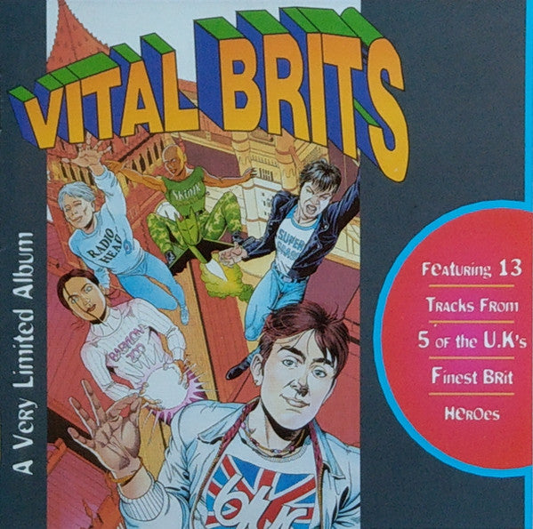 Various : Vital Brits (A Very Limited Album) (CD, Comp, Promo)