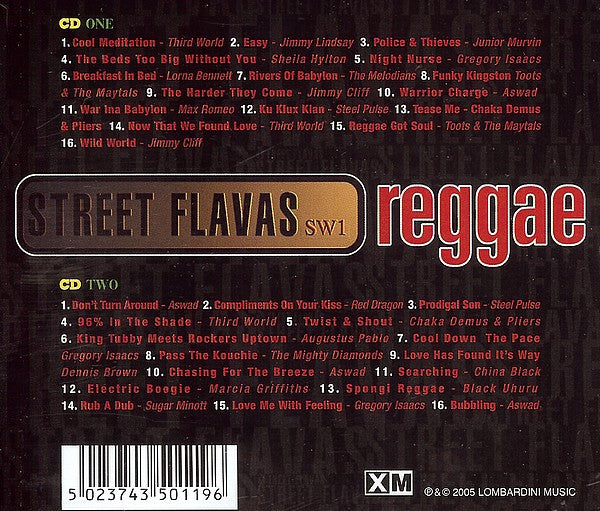 Various : Street Flavas Reggae (2xCD, Comp)