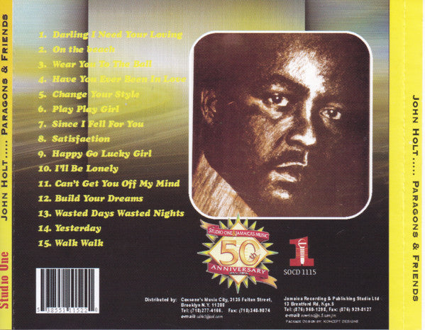 John Holt : Paragons & Friends (CD, Album)