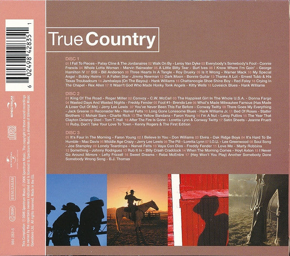 Various : True Country (3xCD, Comp + Box)