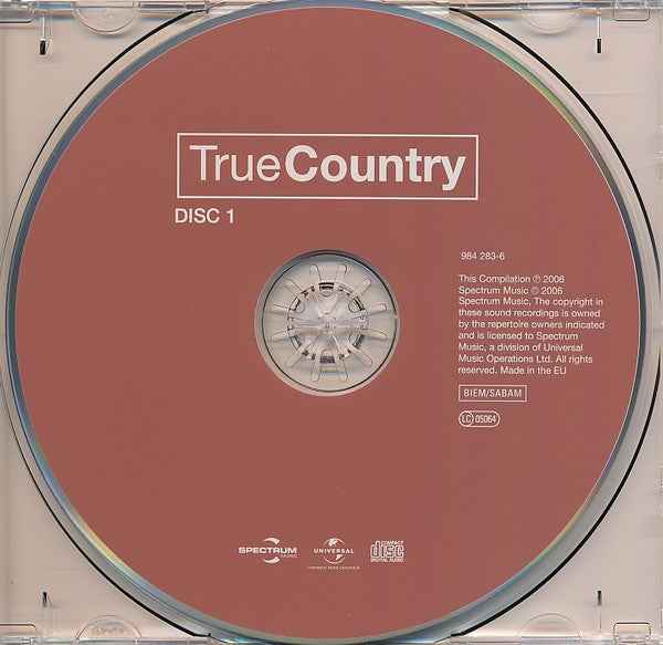 Various : True Country (3xCD, Comp + Box)