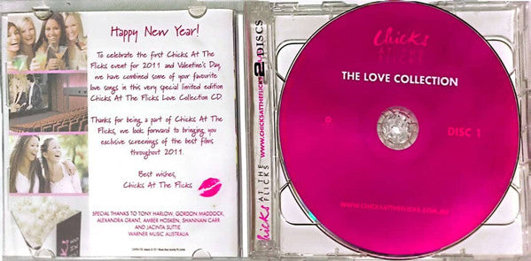 Various : Chicks at the Flick The Love Collection (2xCD, Comp)