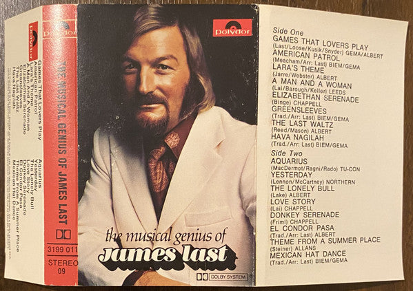 James Last : The Musical Genius Of James Last (Cass, Comp, Whi)