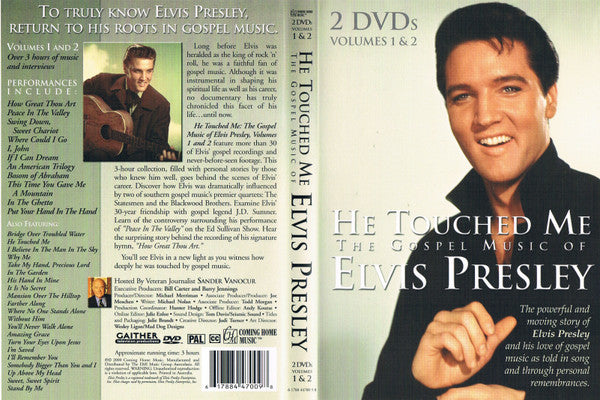 Elvis Presley : He Touched Me (The Gospel Music Of Elvis Presley) Volume 1 & 2 (2xDVD-V, RE, PAL)