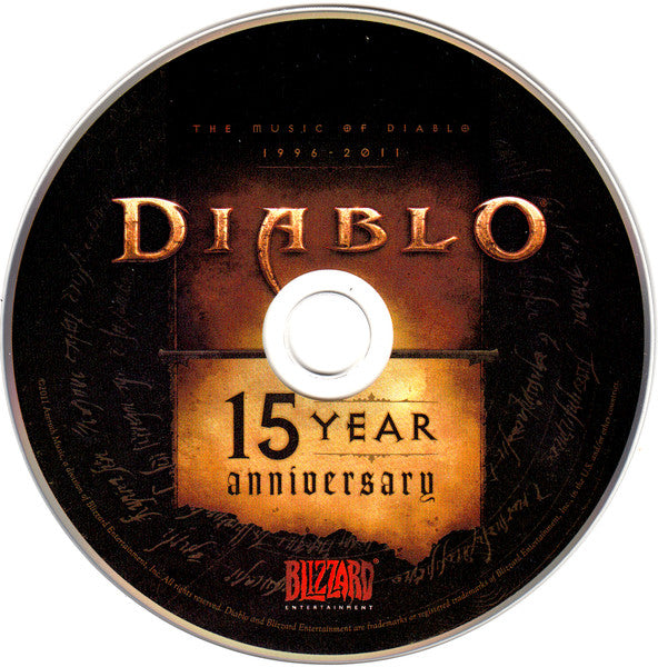 Matt Uelmen : The Music Of Diablo 1996 - 2011: Diablo 15 Year Anniversary (CD, Album)