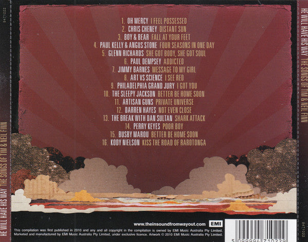 Various : He Will Have His Way - The Songs Of Tim & Neil Finn (CD, Comp)