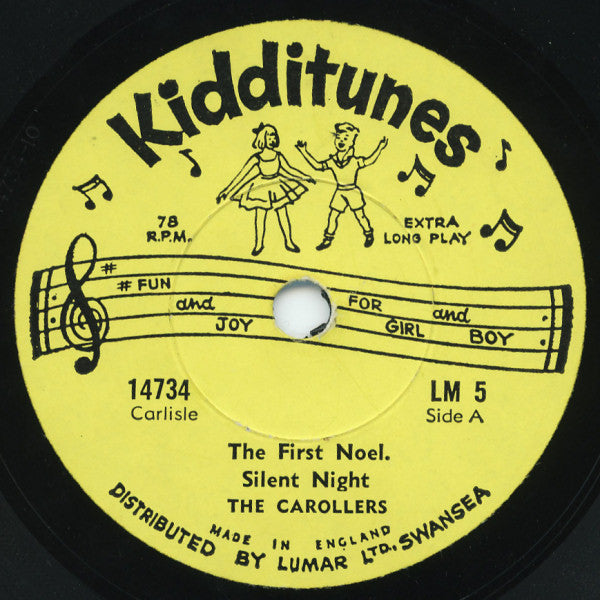 The Carollers : The First Noel / Silent Night (6", EP)