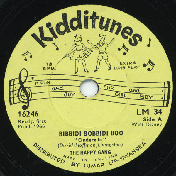 The Happy Gang* : Bibbidi Bobbidi Boo (6", EP)