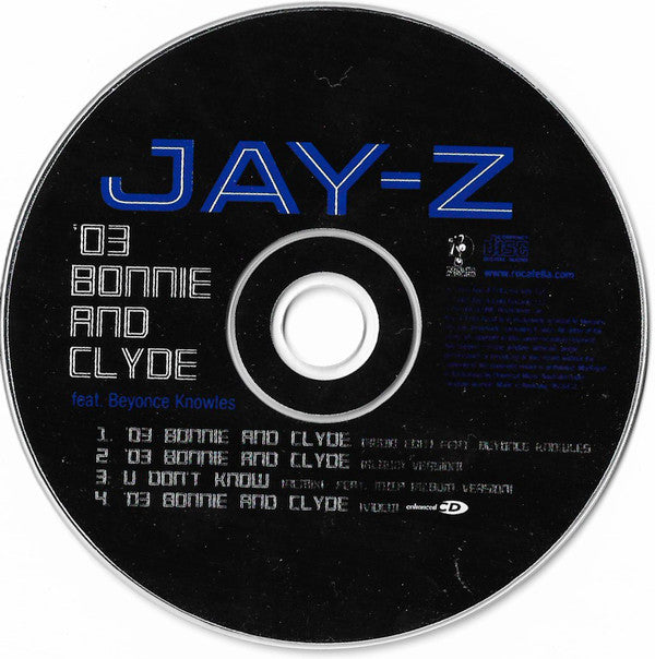Jay-Z Feat. Beyoncé Knowles : '03 Bonnie And Clyde (CD, Maxi, Enh)