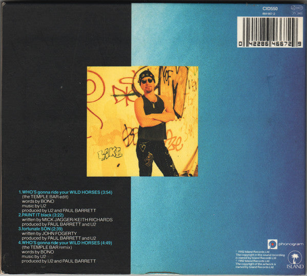 U2 : Who's Gonna Ride Your Wild Horses (CD, Single, Dig)