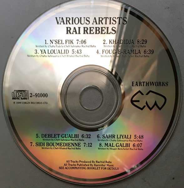 Various : Rai Rebels (CD, Comp)