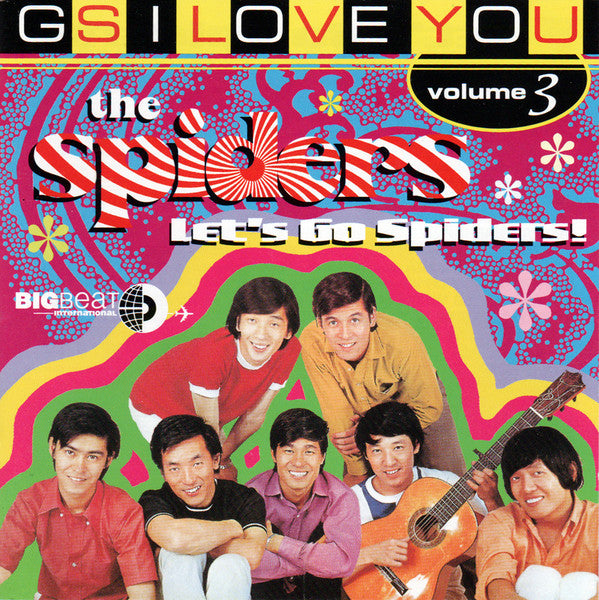 The Spiders (3) : Let's Go Spiders! GS I Love You Volume 3 (CD, Comp)