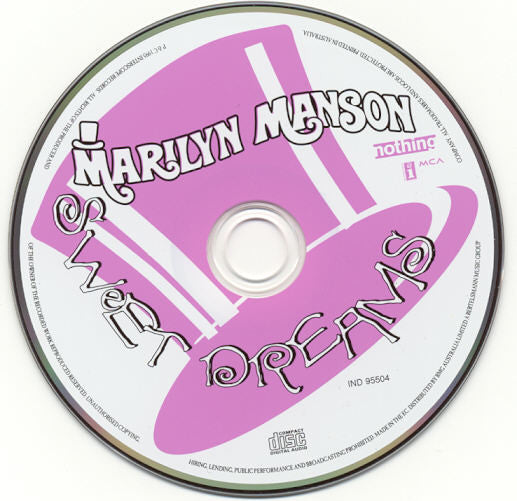 Marilyn Manson : Sweet Dreams (CD, Single)