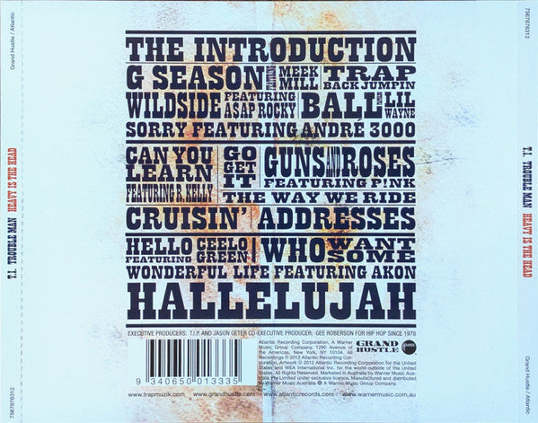 T.I. : Trouble Man (Heavy Is The Head) (CD, Album)