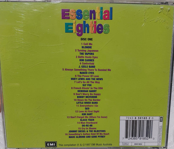 Various : Essential Eighties Disc One (CD, Comp)