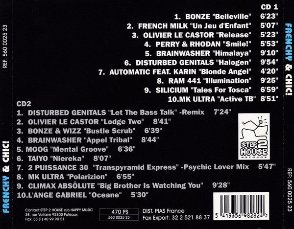 Various : Frenchy & Chic!  Part I & II (2xCD, Comp)