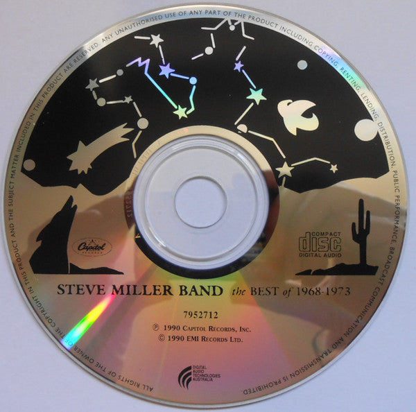 Steve Miller Band : The Best Of 1968 - 1973 (CD, Comp)