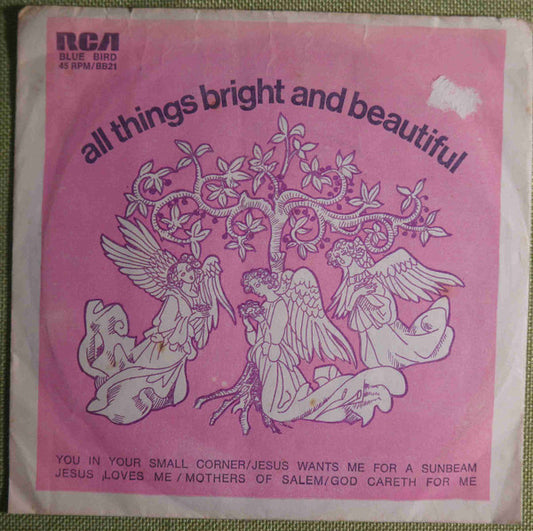 Auntie Kathy : All Things Bright And Beautiful (7")