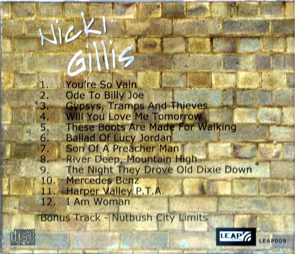 Nicki Gillis : Woman Of Substance (CD, Album)